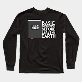 [P&P] B.I.B.L.E Long Sleeve T-Shirt